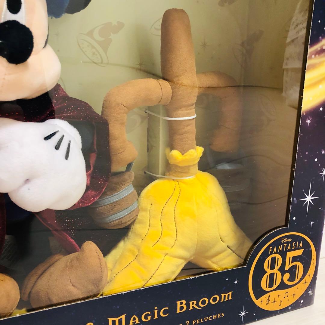 ファンタジア 85th ディズニーストア ミッキー&ホウキ ぬいぐるみ