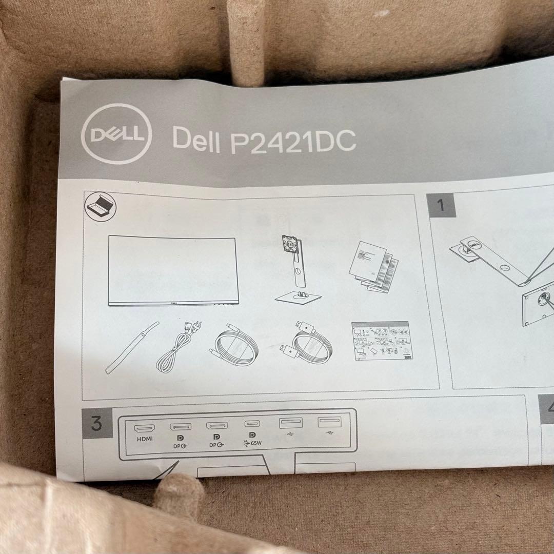 Dell】P2421D 23.8㌅ WQHD｜Type-C給電｜高さ調整可