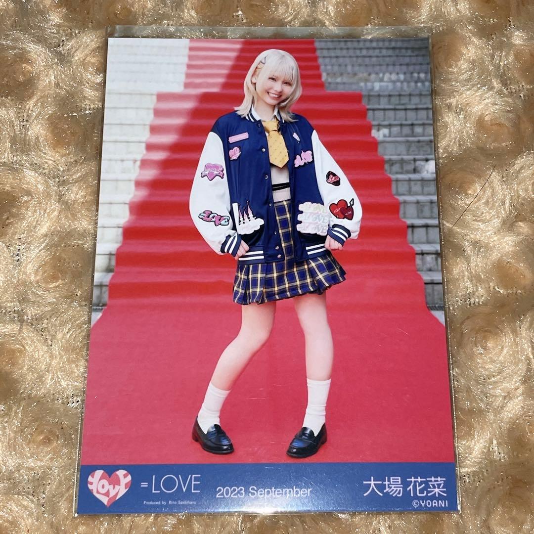 LOVE イコラブ 生写真 コンプリート ミニフォト 大場花菜 ヒロインズ