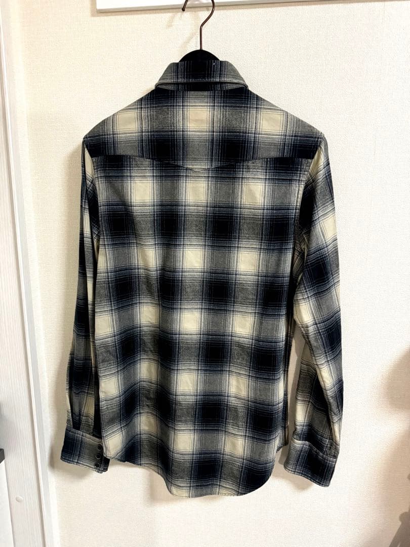 ジョニーデップ着用】DoubleRL オンブレチェックシャツ S - メルカリ
