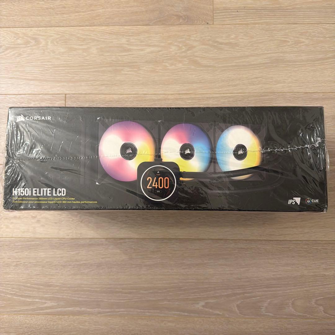 CORSAIR iCUE H150i ELITE LCD 冷却クーラー iCUE H150i ELITE LCD XT Display Liquid CPU Cooler (Certified