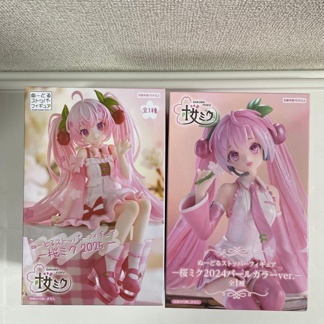 初音ミク 桜ミクフィギュアまとめ売り ぬーどる coreful desktop他