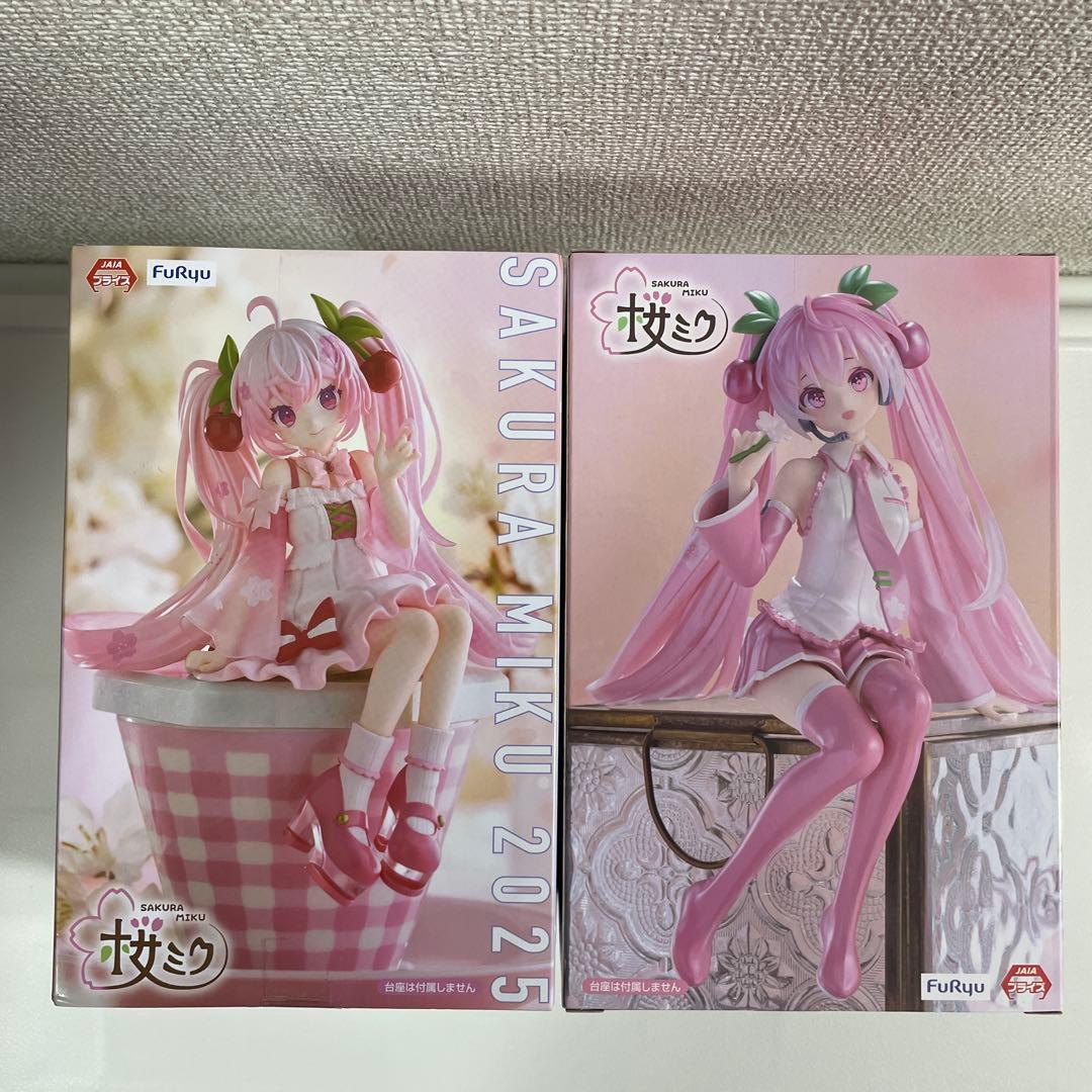 初音ミク 桜ミクフィギュアまとめ売り ぬーどる coreful desktop他
