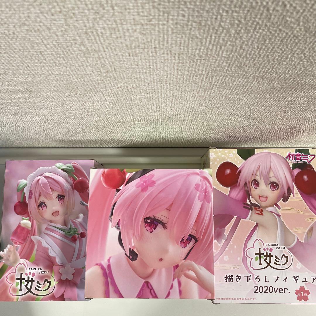 初音ミク 桜ミクフィギュアまとめ売り ぬーどる coreful desktop他