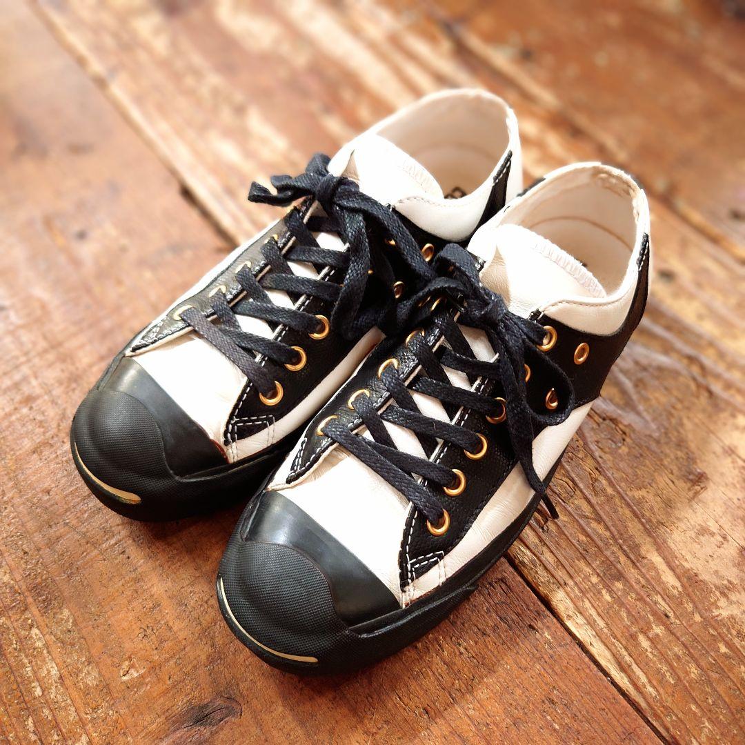 コンバース ジャックパーセル ラリー 復刻 レザー - メルカリ