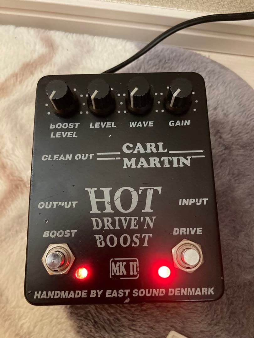 Carl Martin hot drive'n boost MK2 sugizo - メルカリ
