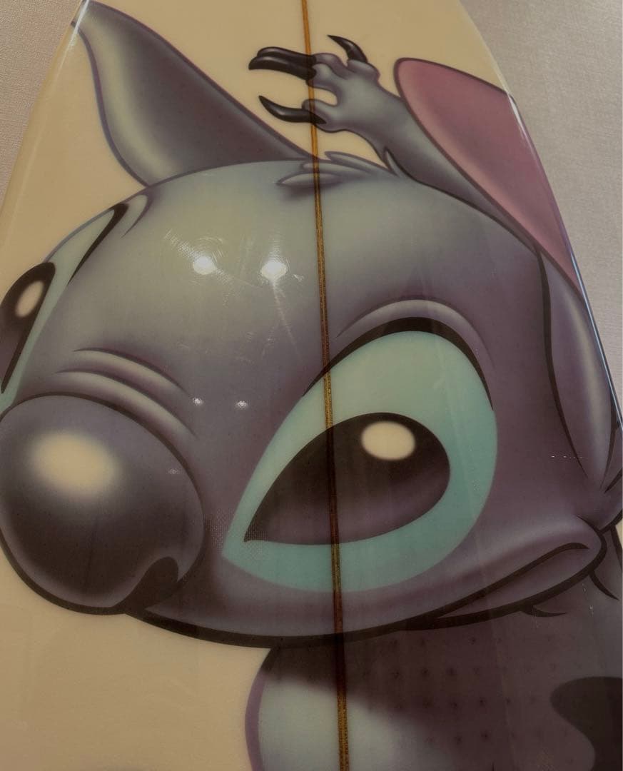 希少 限定100 スティッチ サーフボード - メルカリ