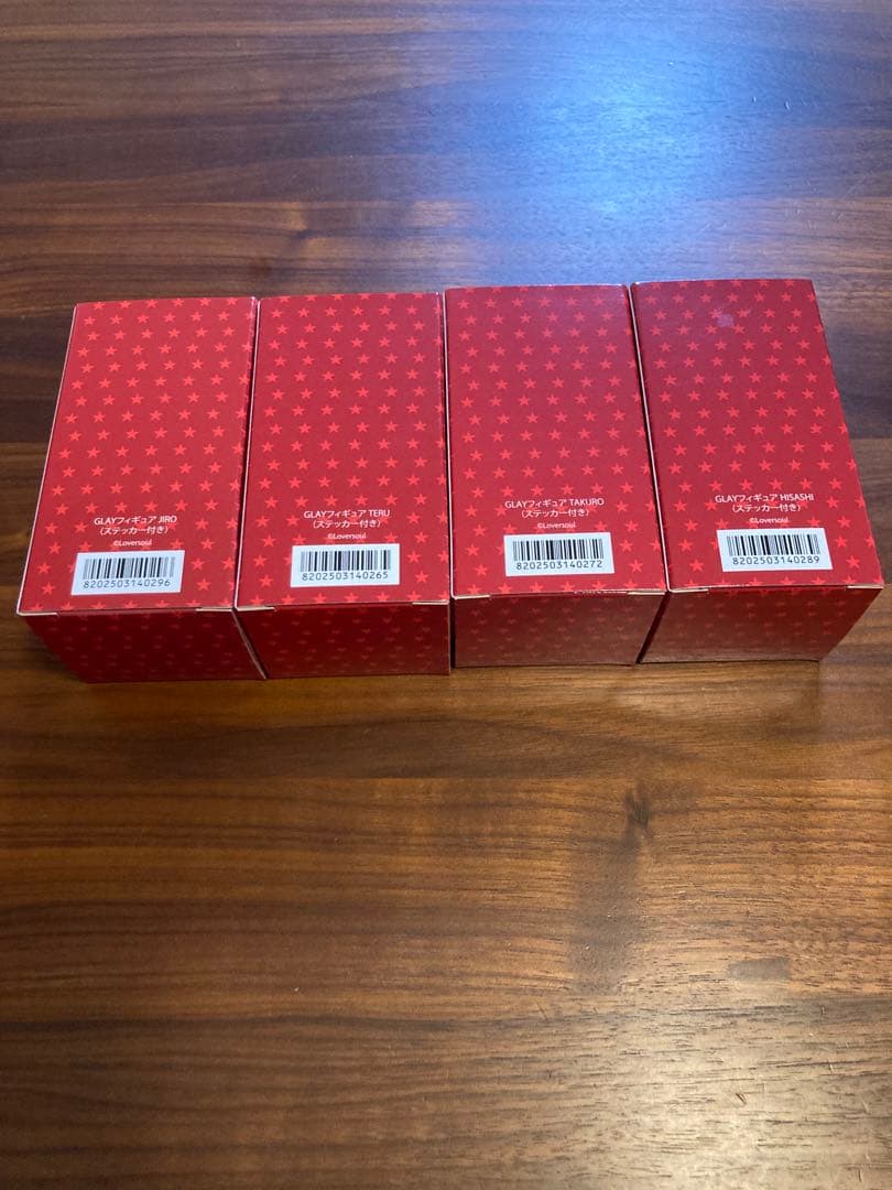 GLAY EXPO　2024-2025 フィギュア4体セット