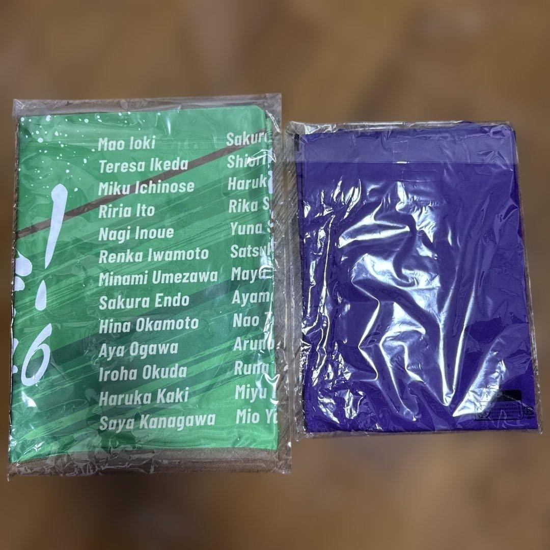 乃木坂46 明治神宮野球場公演10回記念 ショルダータオル Tシャツ　Lサイズ