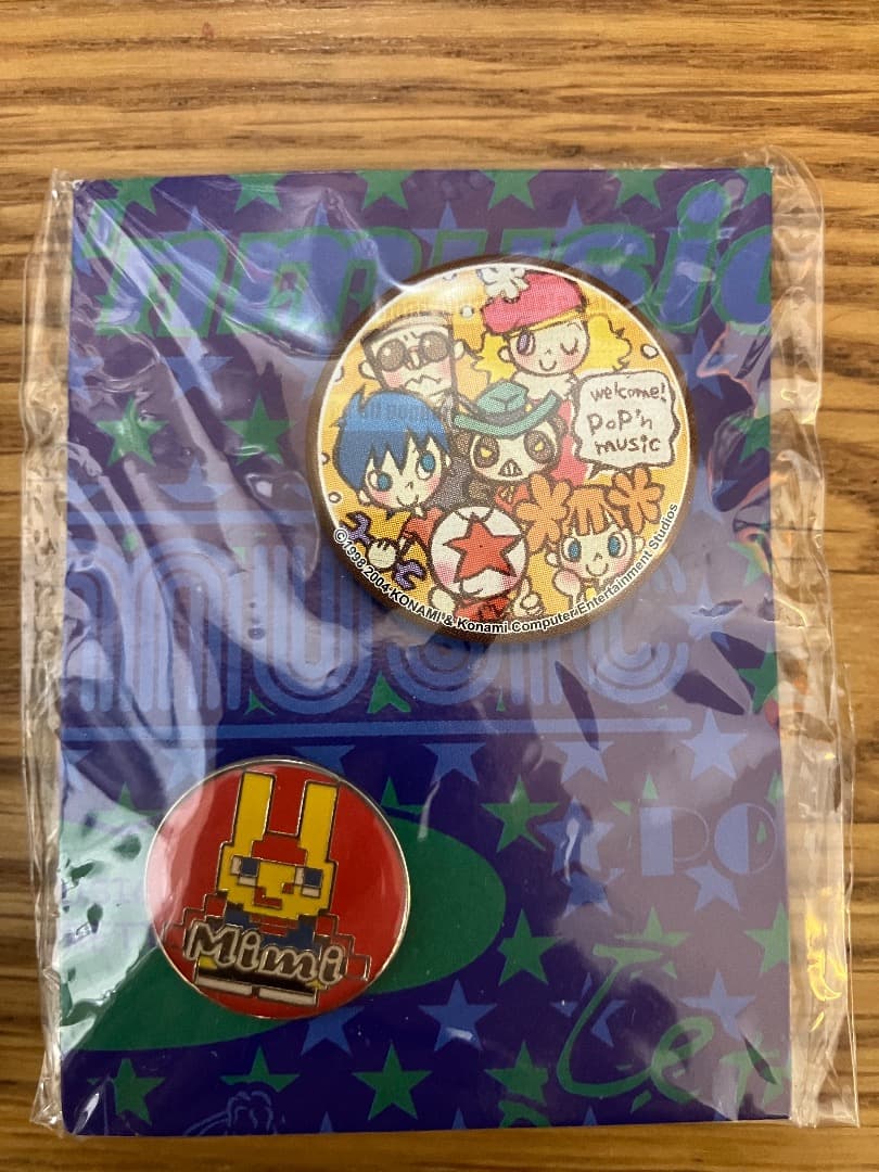ポップンミュージック　缶バッジ＆ピンズ　６種