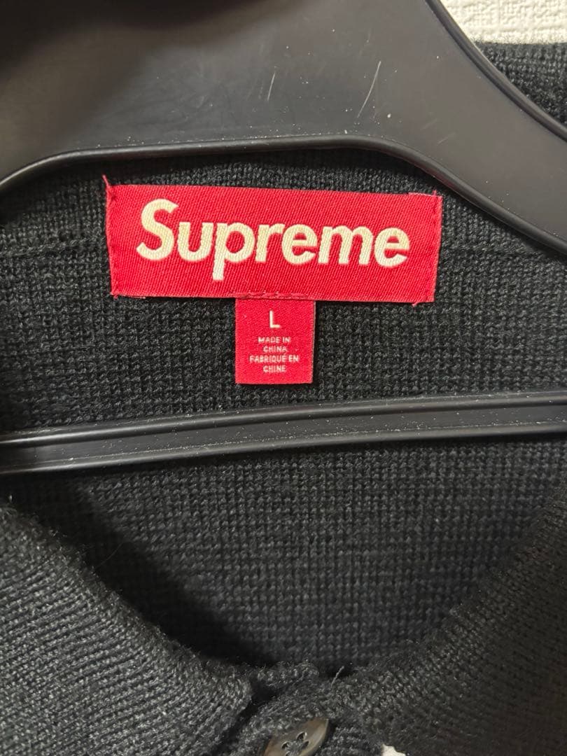 トップス Supreme Silk Map Cardigan \"Black\"