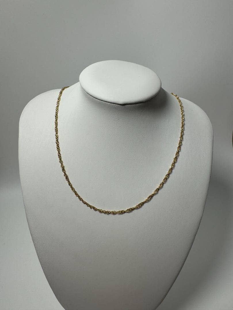 日本製K18ゴールド リンクチェーン ネックレス2.07g
