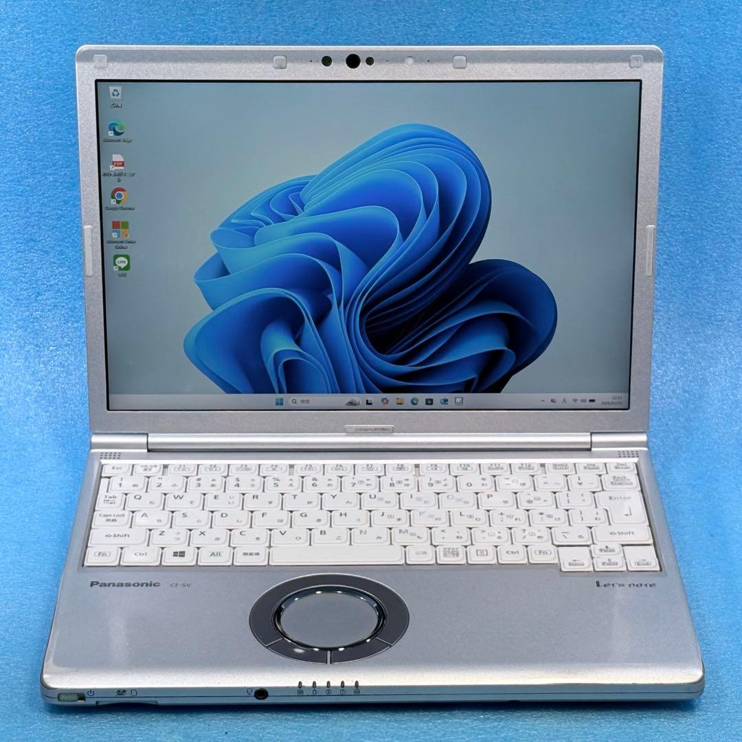 軽量910g✨特価品】ノートパソコン レッツノート、初心者マニュアル付