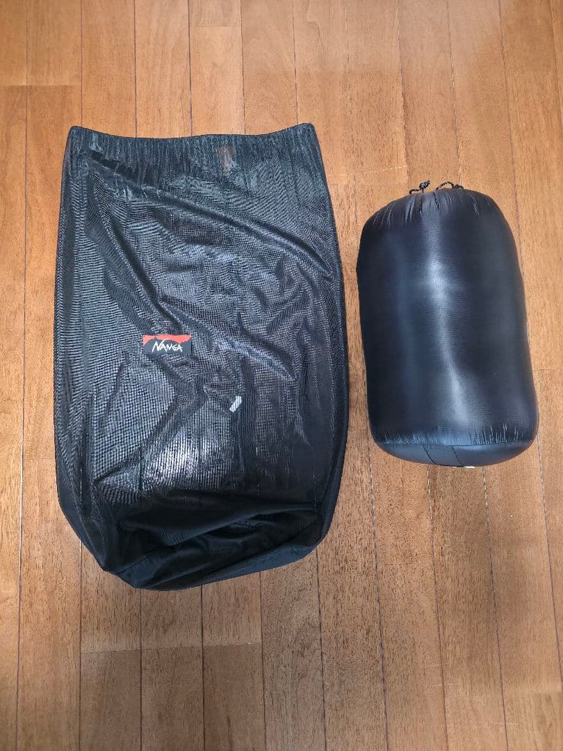 ナンガ NANGA LEVEL8 -20 UDD BAG レギュラー シュラフ