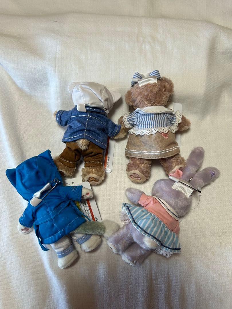 ㊲☆新品・未使用☆ダッフィー シェリーメイ　ジェラトーニ　ステラルー　ぬいば