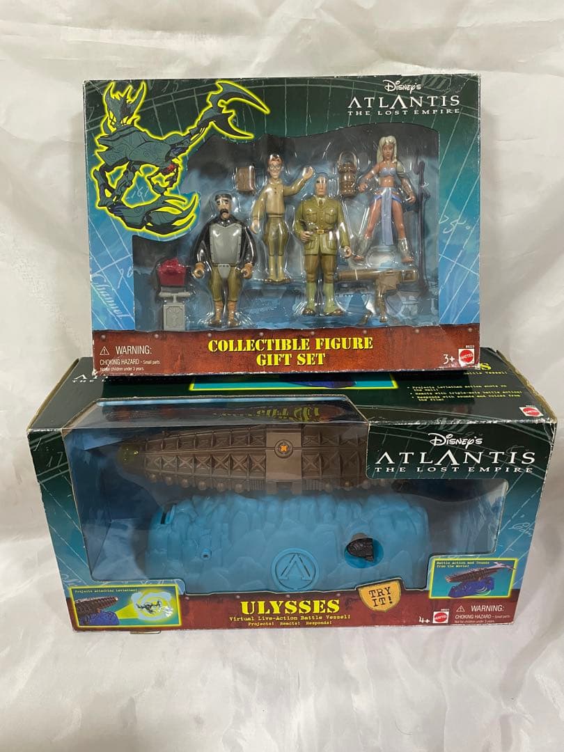 【激レア!!】マテル製　アトランティス　ユリシーズ号(おまけ付き)
