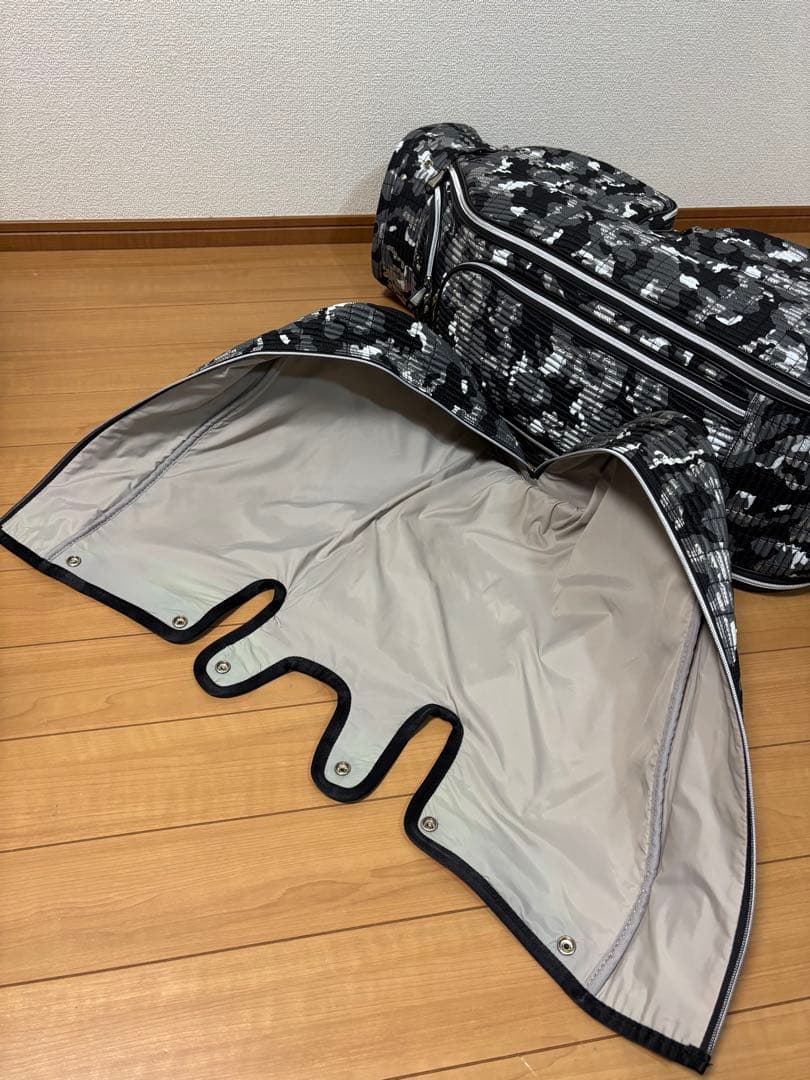 オウル OUUL キャディバッグ シルバークラシックカモフラージュ 美品