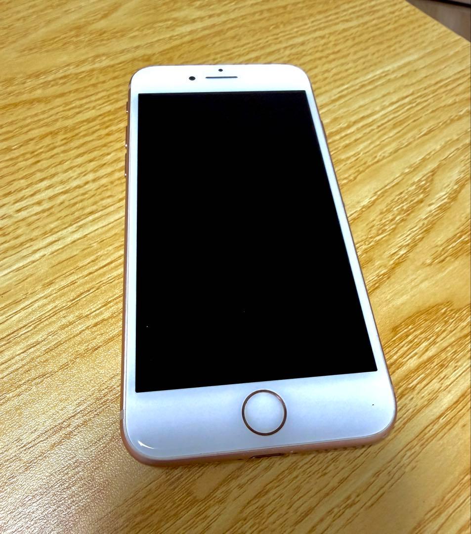 【美品】iPhone 8 Gold 64GB SIMフリー 本体 iphone 8 64G ゴールド SIMフリー