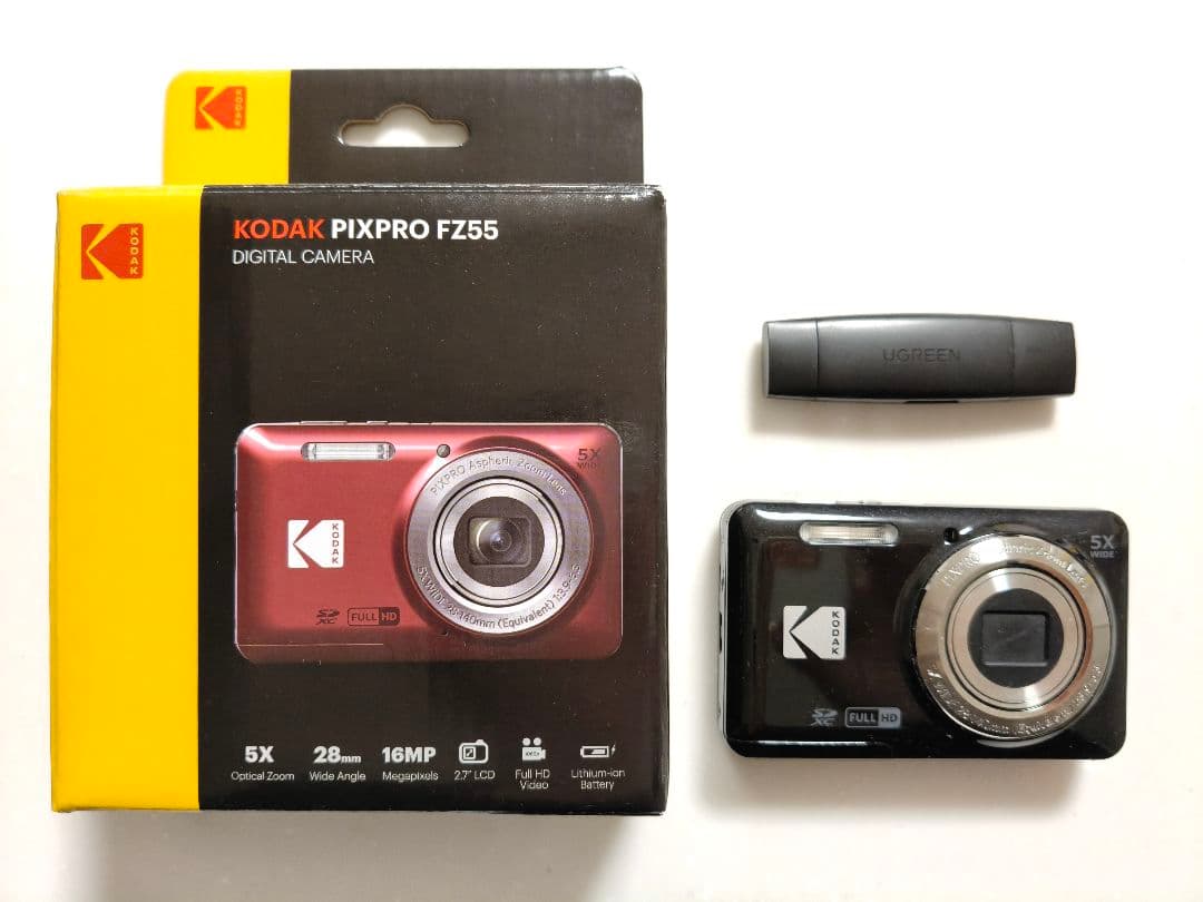 KODAK PIXPRO FZ55 ブラック 楽天市場】KODAK［コダック］PIXPROデジタルカメラ FZ55 ブラック