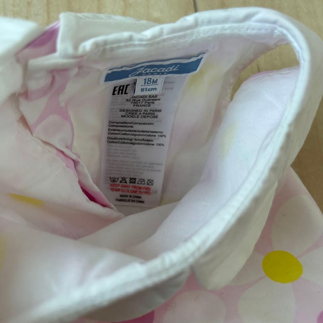 ♡jacadi(ジャカディ)♡フラワープリントワンピース ジャカディ