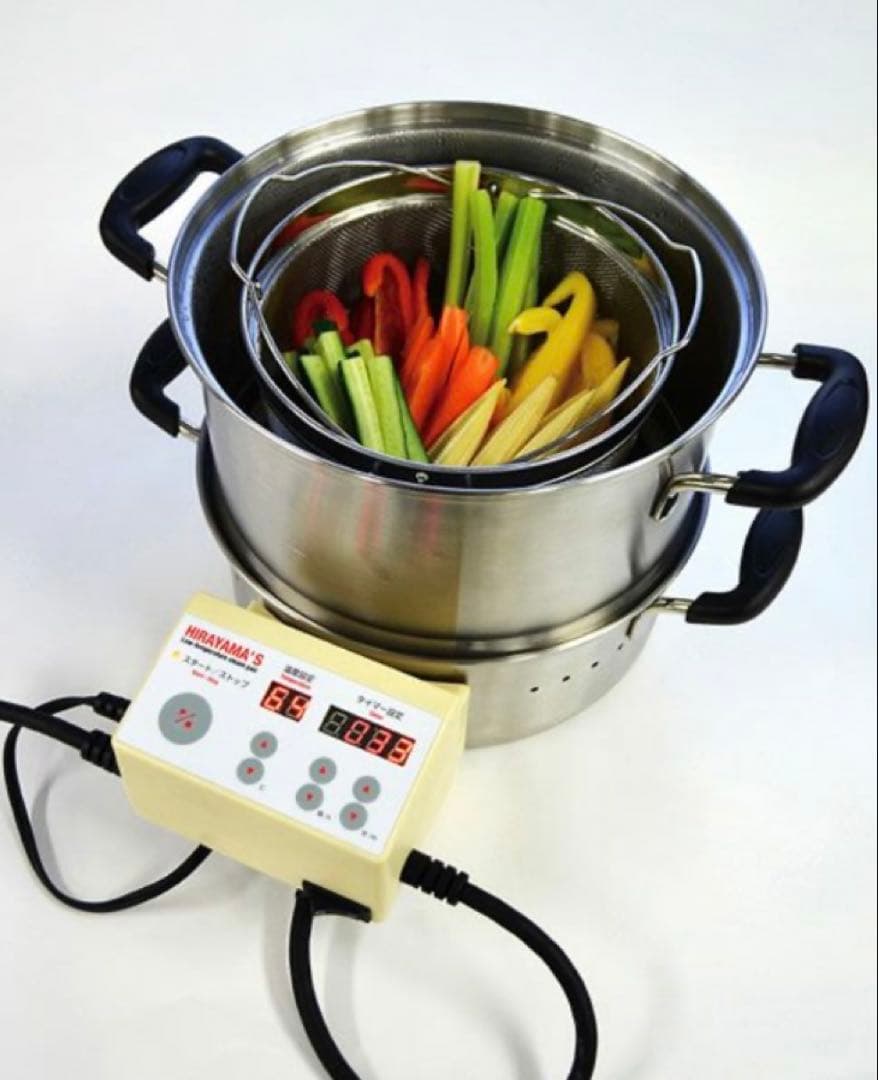 Hirayama 低温調理器 スチーマー 30cm 新品未使用 蒸し器 - メルカリ