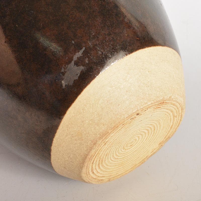 茶道具 桶谷定一作 肩衝茶入 仕覆付 共箱 V 6426 - メルカリ