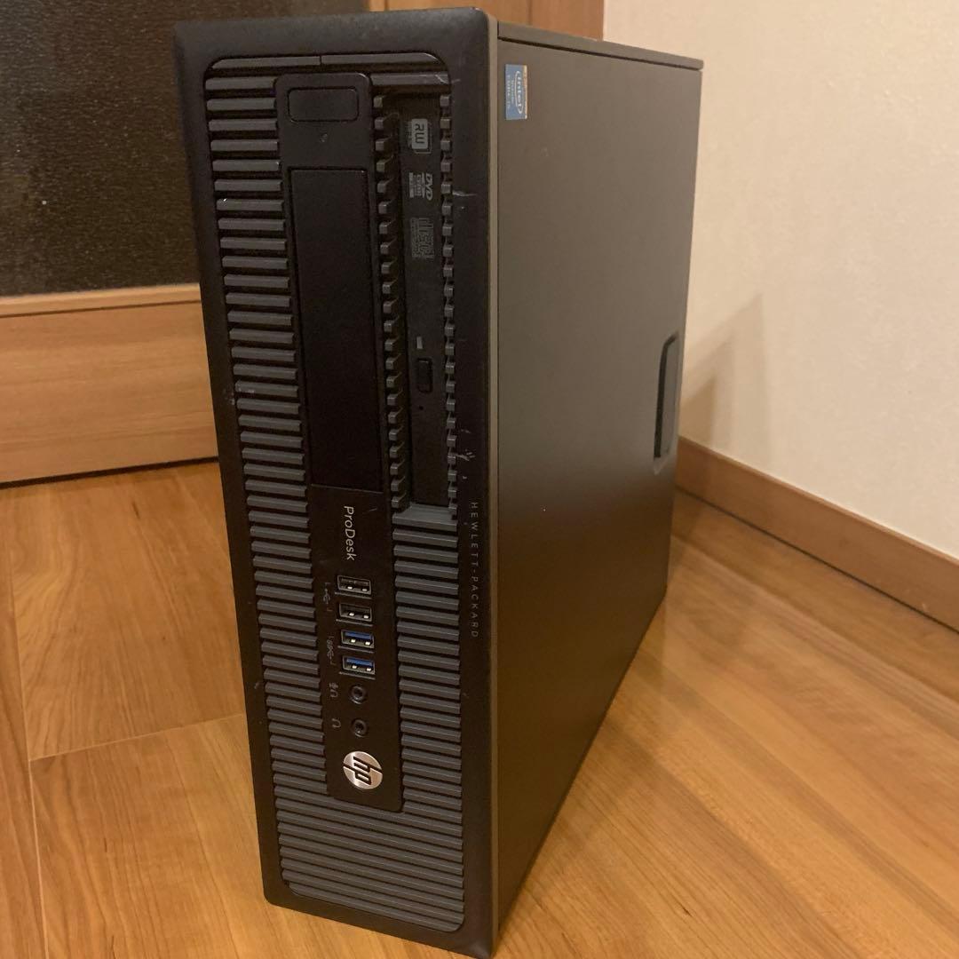 Windowsデスクトップ Hp prodesk 600 G1 win10Pro HP ProDesk 600 G1 Desktop, Intel Core i5 (4th Gen), Windows 10