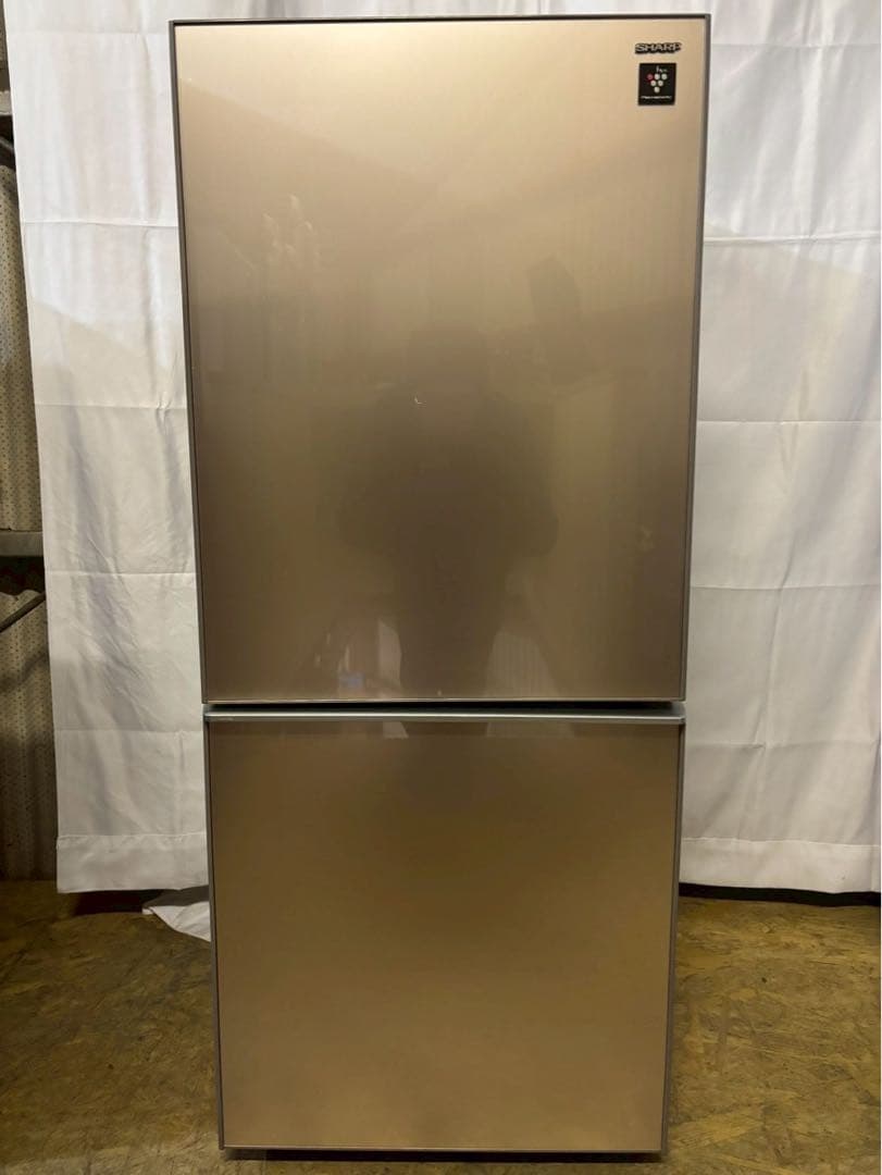 【inn】SHARP 2ドア冷蔵庫 SJ-GD14C-C 2017年製 シャープ SJ-GD14D-C [メタリックベージュ] 価格比較 - 価格.com