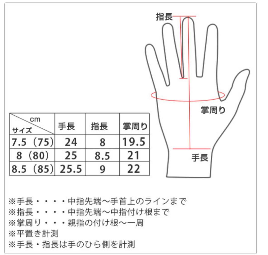 DENTS カシミアライナーレザーグローブ ブラック サイズ7.5 羊革 DENTS