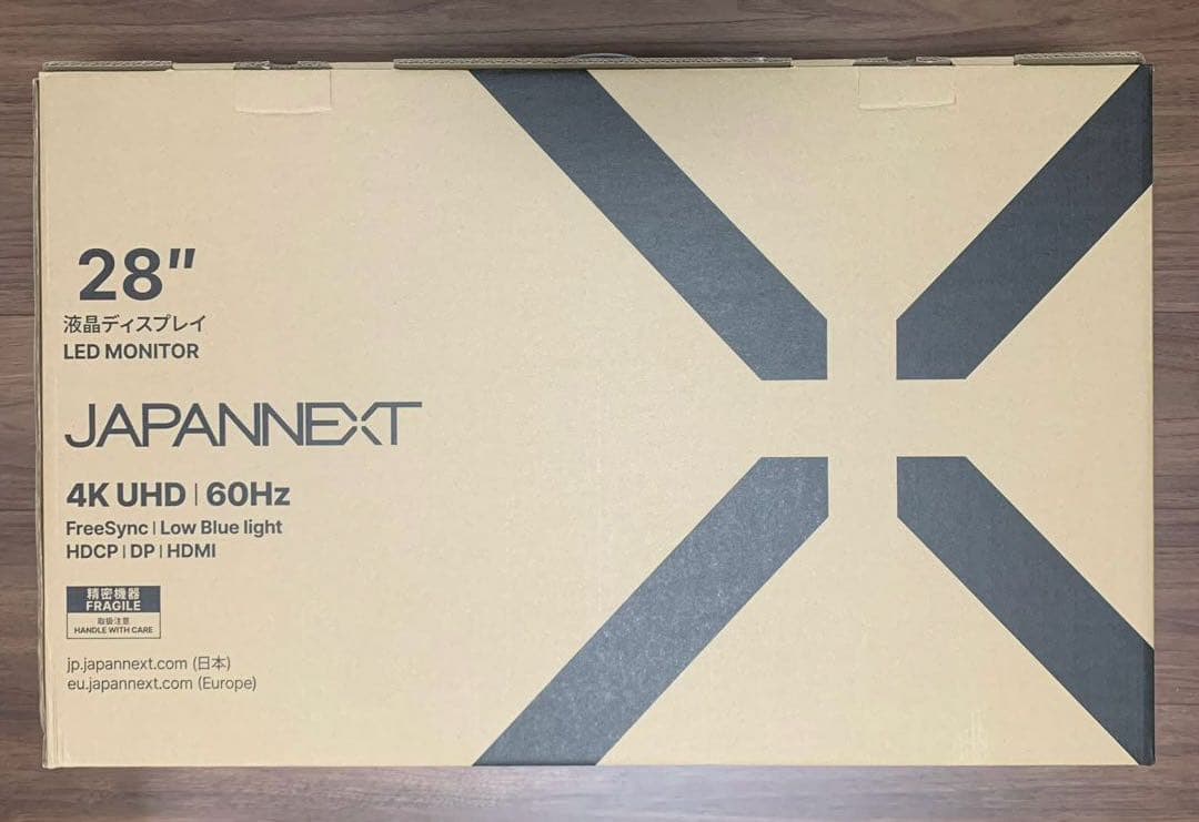 【未使用】JAPANNEXT 28インチ 4K JN-IPS28UHDR-W JAPANNEXT 28インチ IPSパネル搭載 4K(3840x2160)解像度 液晶モニター