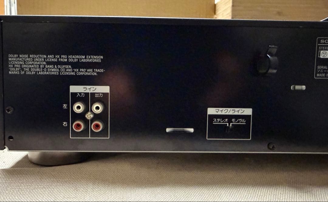 ジャンク ソニー TC-RX1000T 銘機 オートリバース カセットデッキ