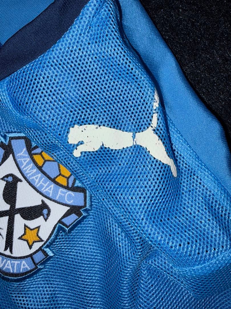 タグ付き Jリーグ ジュビロ磐田 中山雅史 ユニフォーム プーマ製 L