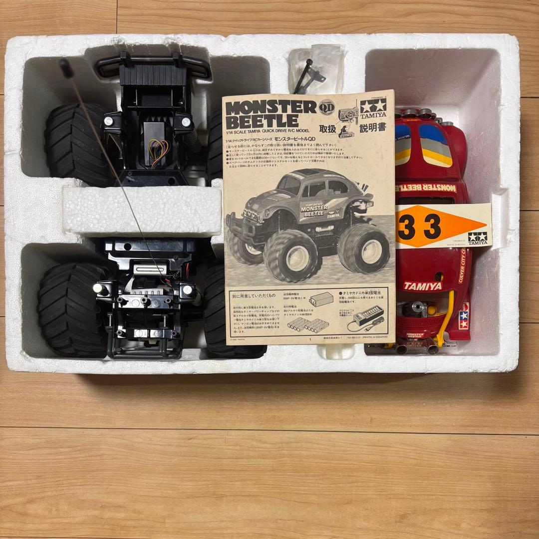 TAMIYA ラジコンカーMONSTER BEETLE 1/14 スケール完動品