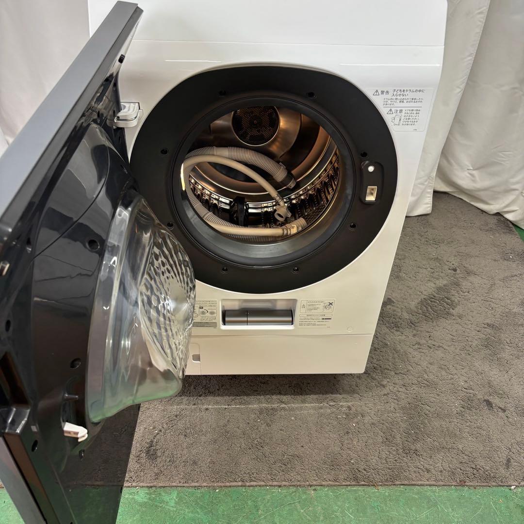 ☆77 ドラム式洗濯機 SHARP 11キロ 左開き 安い 中古 綺麗 設置無料