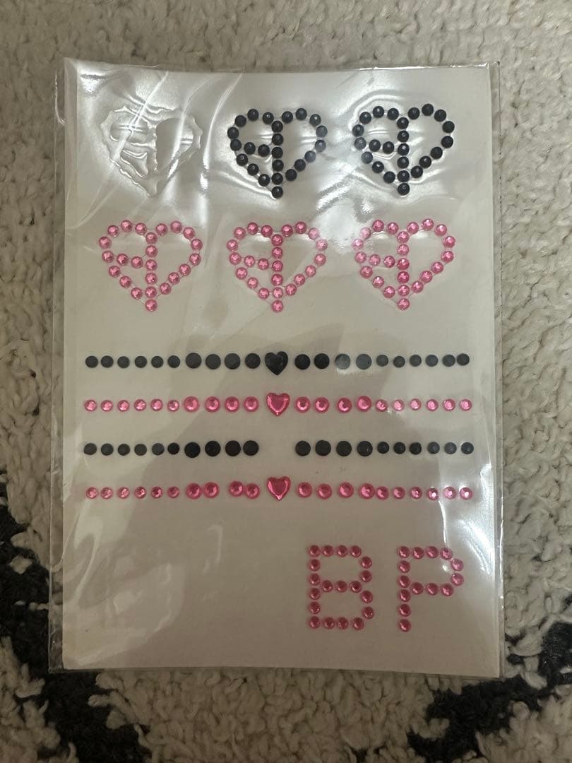 新品♡未開封BLACKPINK FRAGMENT2点L フェスシール（使用済）付