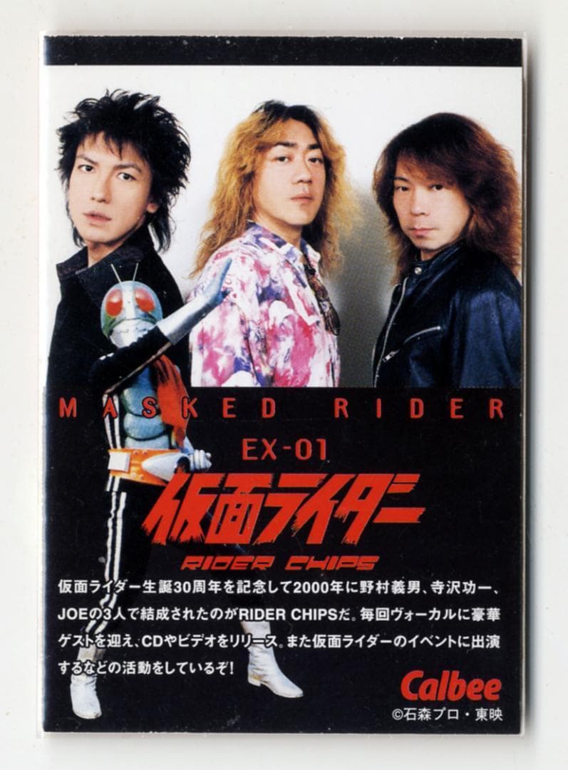 超レア 41EX EX-01 カルビー 仮面ライダーチップスカード （2003