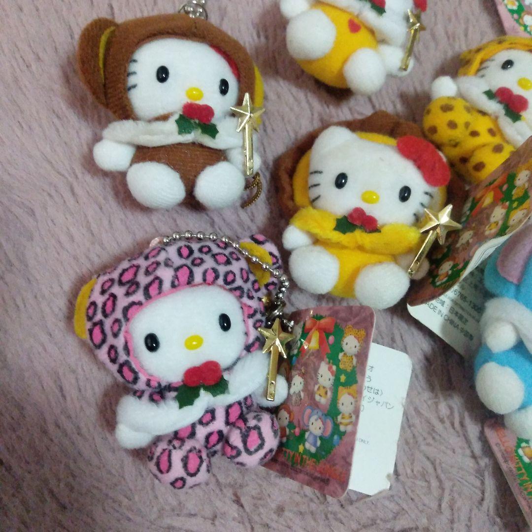 サンリオ　ハローキティ　ジャングルキティ　クリスマスバージョン　マスコット