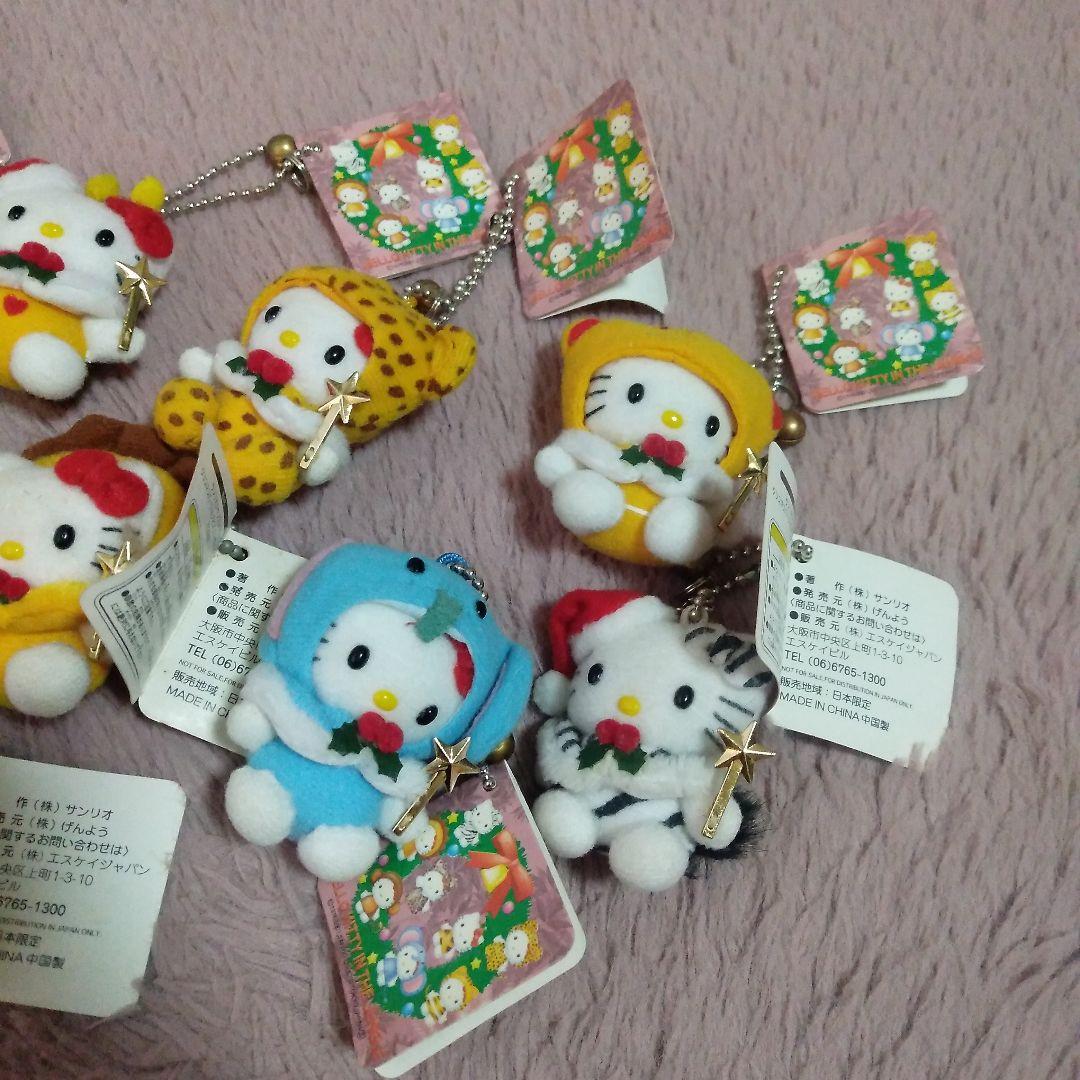 サンリオ　ハローキティ　ジャングルキティ　クリスマスバージョン　マスコット