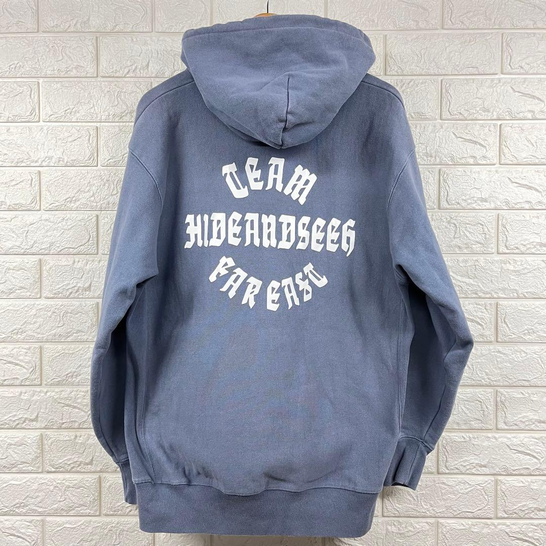 22AW ハイドアンドシークHIDEANDSEEKフレイムパーカー キムタク着