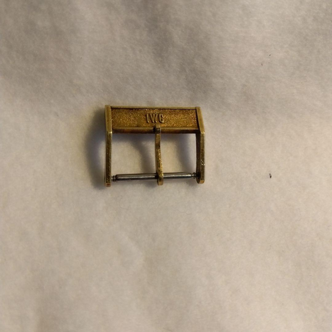 IWC 尾錠 ゴールドカラー 幅16mm 純正品 - メルカリ