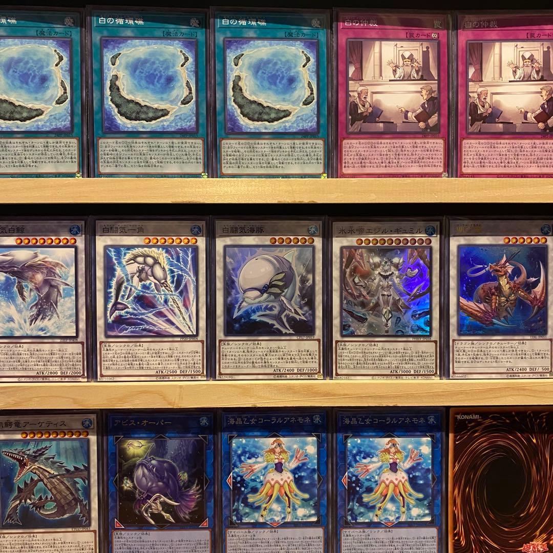 即日発送！白闘気ホワイトオーラデッキ　白闘気双頭神龍　瑚之龍