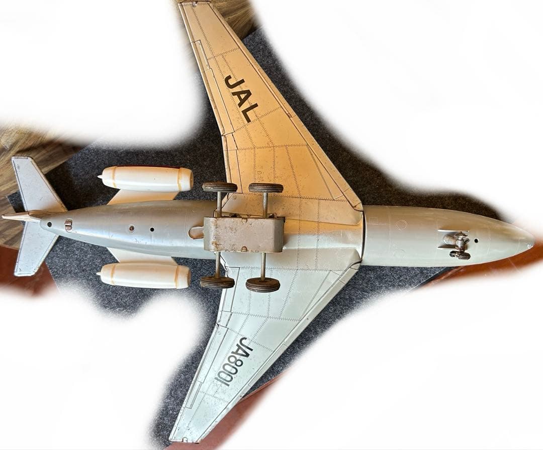 JAL ボーイング 727 JA8001 当時物 レトロ 昭和 ブリキ ジャル
