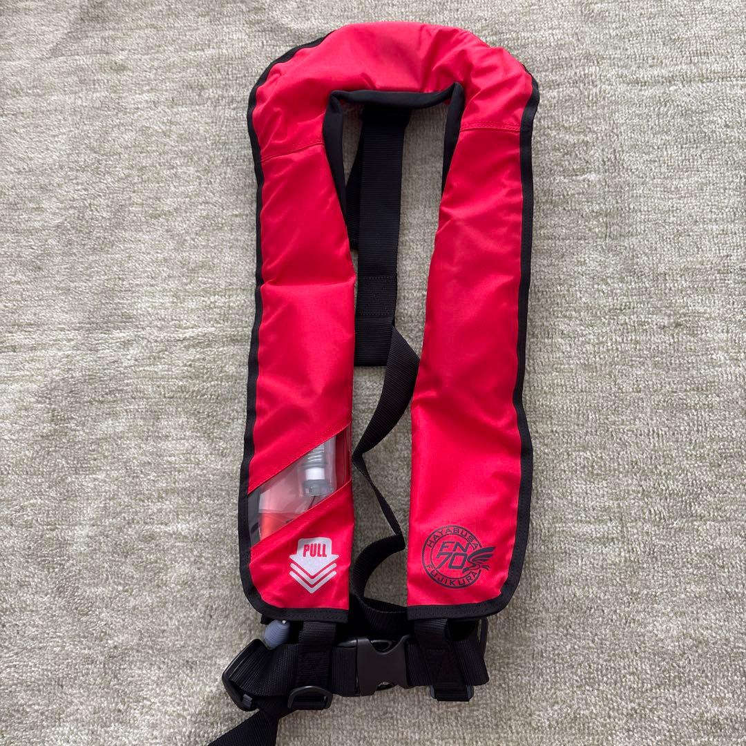 Fujikura FN-70S 赤いライフジャケット - メルカリ