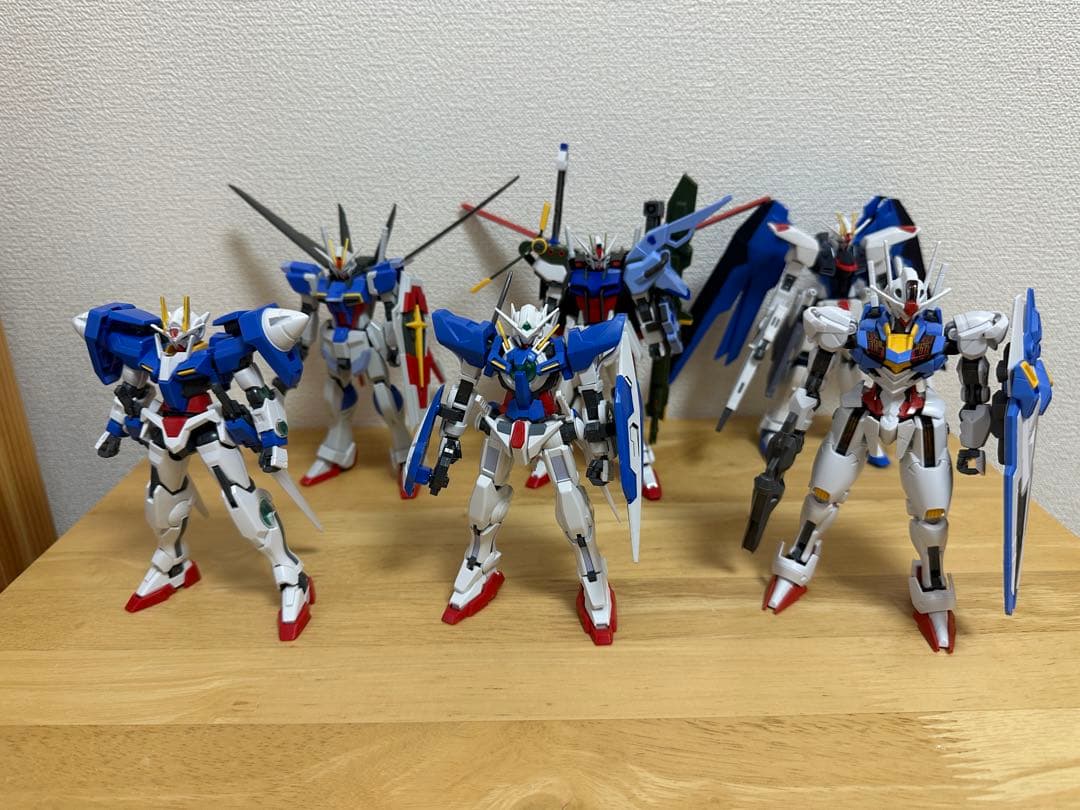 ガンプラ アナザー系 hg、rg 組み立て済みまとめ売り ジャンク品