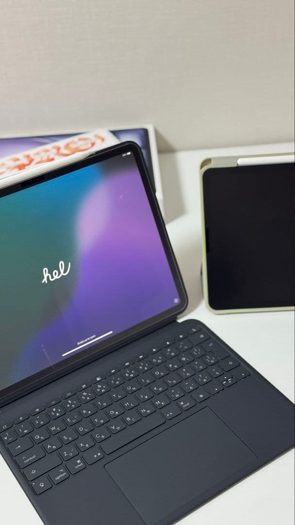 iPad用ブラックキーボード本体 EWIN タッチパッド搭載 Bluetoothキーボード iPad A16 iPad Air 10.9