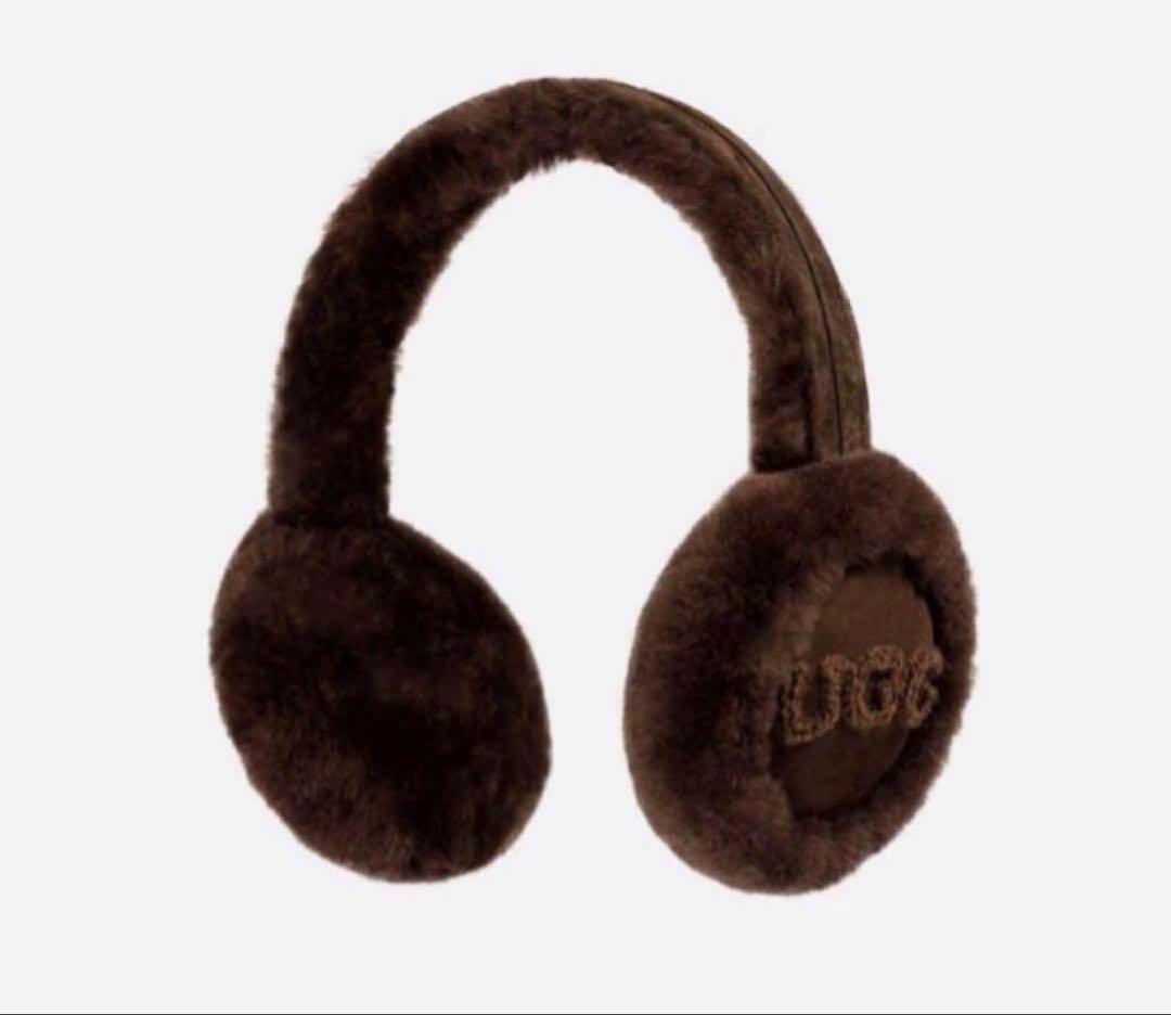 新品タグ付稀少UGGイヤーマフブラウン オーストラリアシドニー限定品