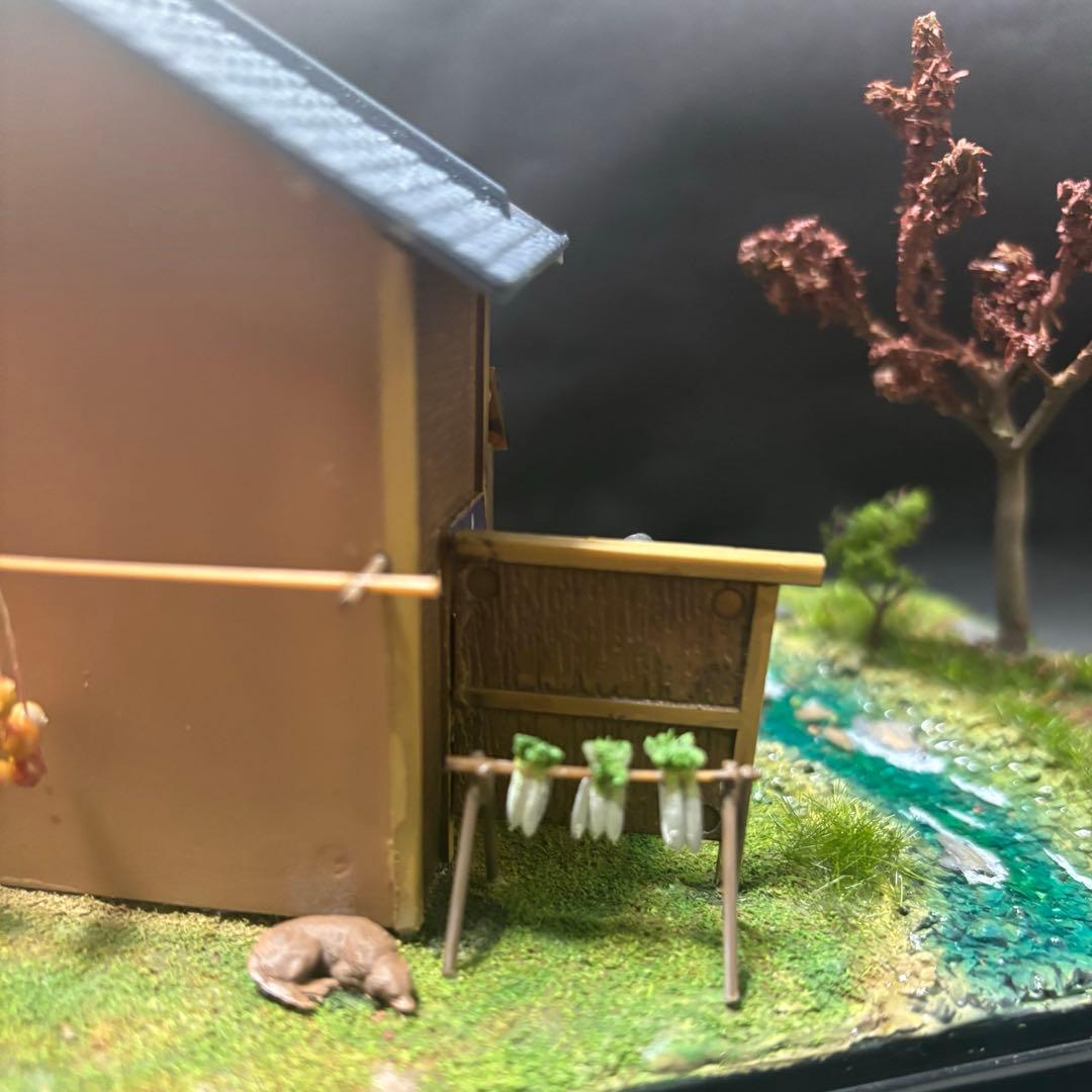 ウミさん専用マイクロエース 風物詩 そば屋 完成品 ジオラマ - メルカリ