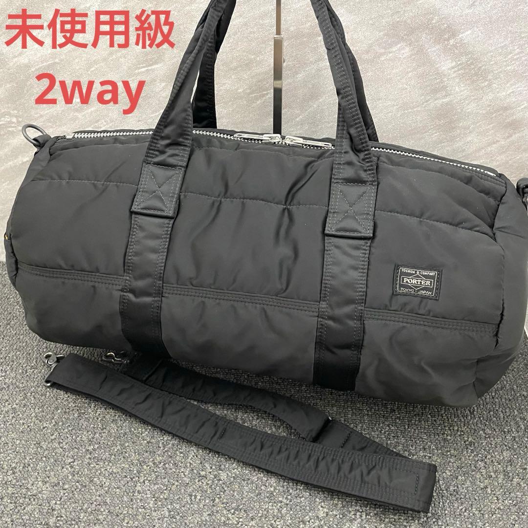 未使用級 廃盤希少✨ ポーター タンカー 2WAY 黒ボストン ダッフルバッグ TANKER(タンカー) 2WAY DUFFLE BAG | 吉田カバンホームページ