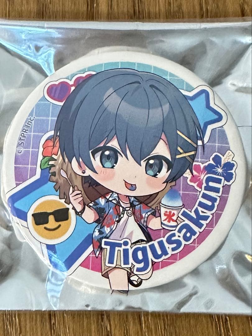 AMPTAKxCOLORS 2025summer缶バッジ ちぐさくんミニキャラ - メルカリ