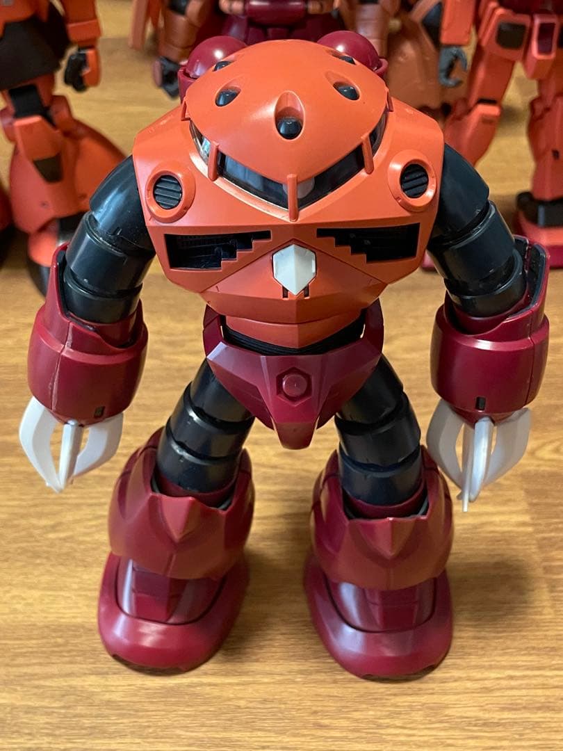 MG 1/100 シャア専用搭乗機6体セット ガンプラ ザク ドム ゲルググ 等